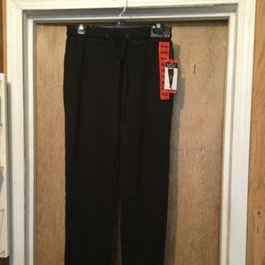 NWT Badgley Mischka pull on comfy pants sit at waist slim leg 29" inseam medium